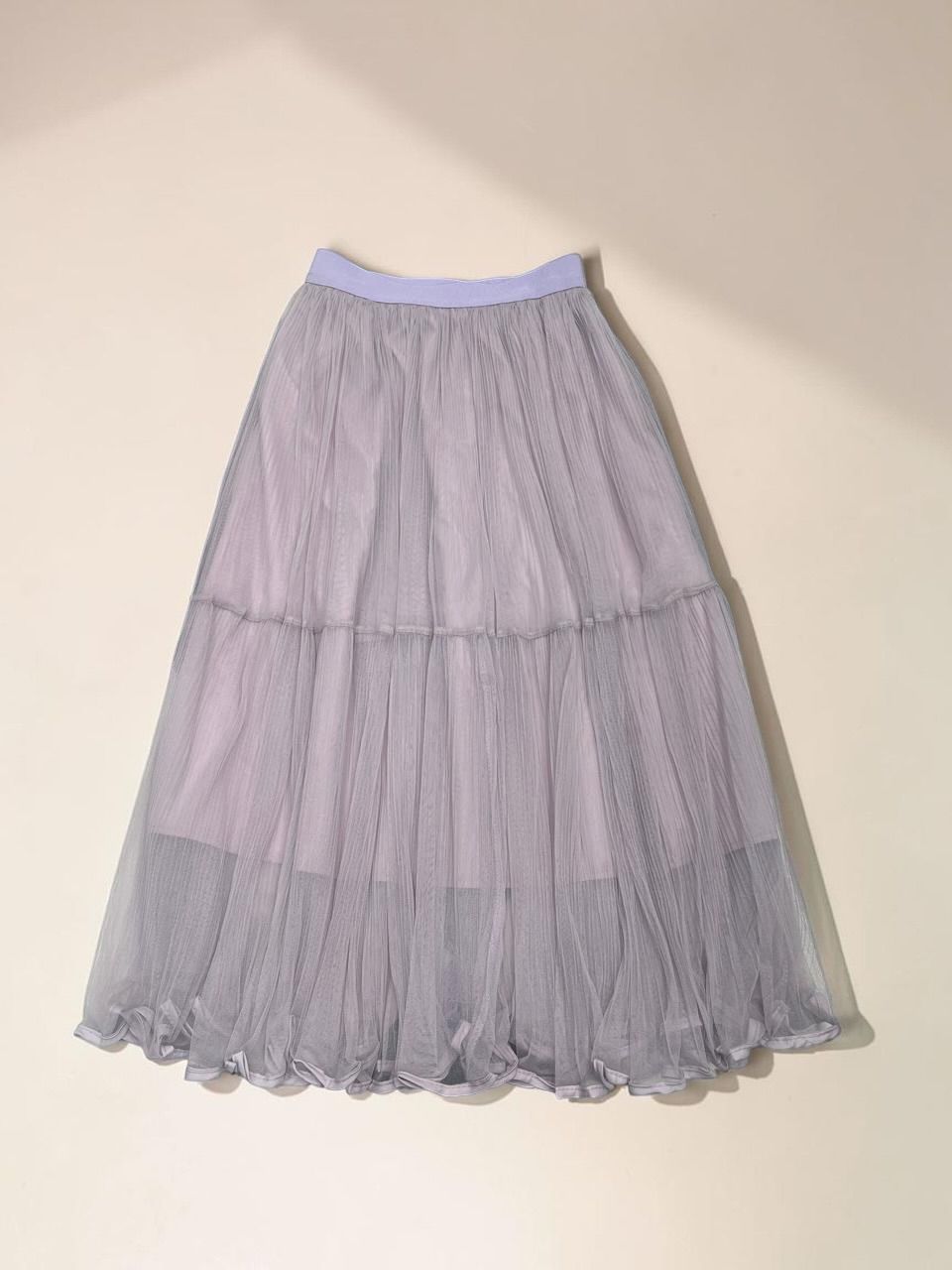 Lilac Dream Tulle Midi Skirt