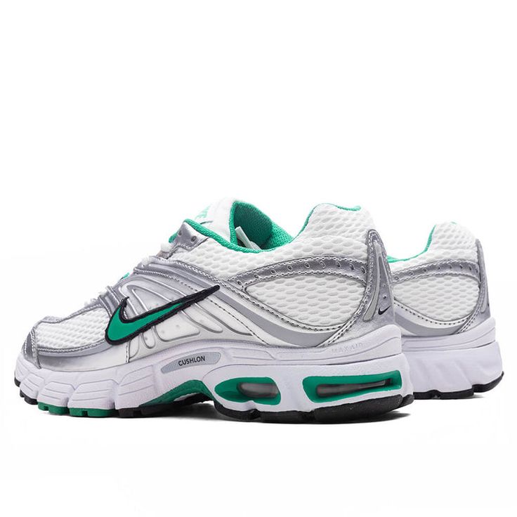 Nike Air Max Moto 2K White/Metallic Silver/Black/Stadium Green