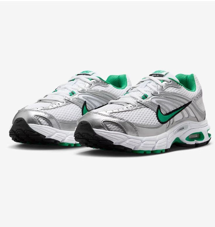 Nike Air Max Moto 2K White/Metallic Silver/Black/Stadium Green