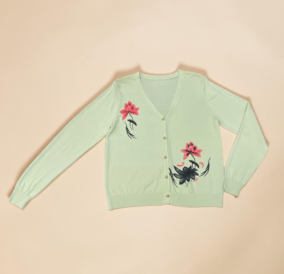 Flora Mist Cardigan