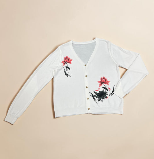Flora Mist Cardigan