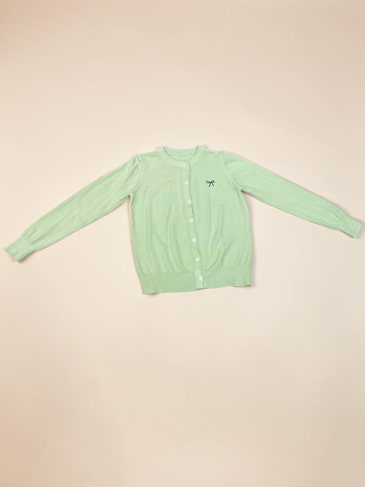 Girls' Classic Button-Up Cardigan Sweater