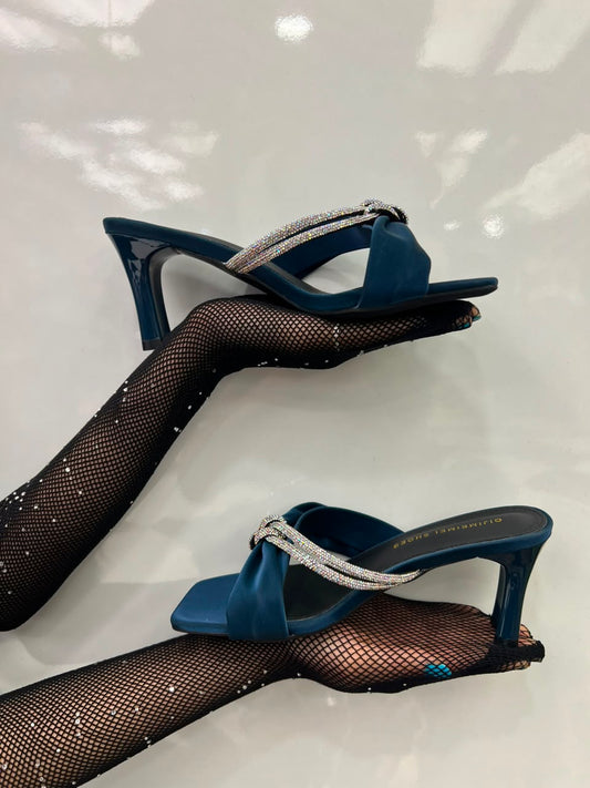 Elegant Bow Strap Heels