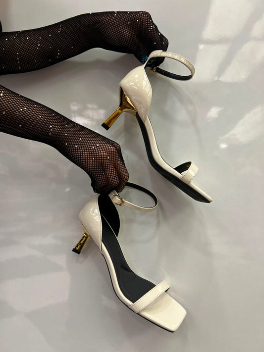 Chic Square Toe HEELS