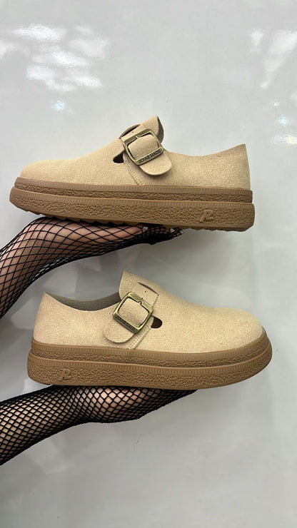 Classic Buckle Platform Lofers