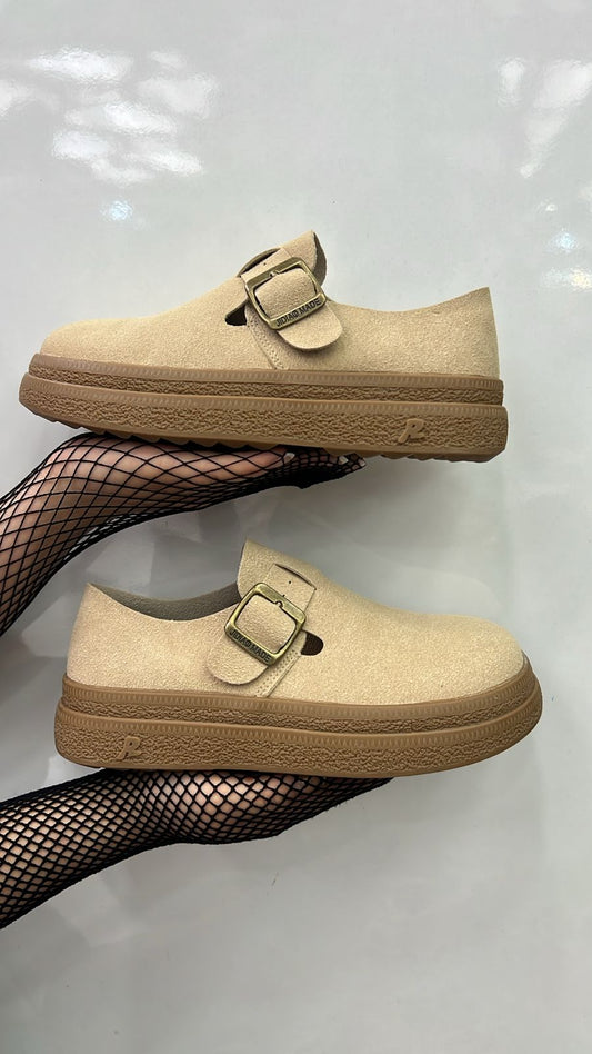 Classic Buckle Platform Lofers