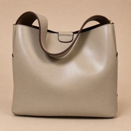 Minimalist Leather Tote Bag