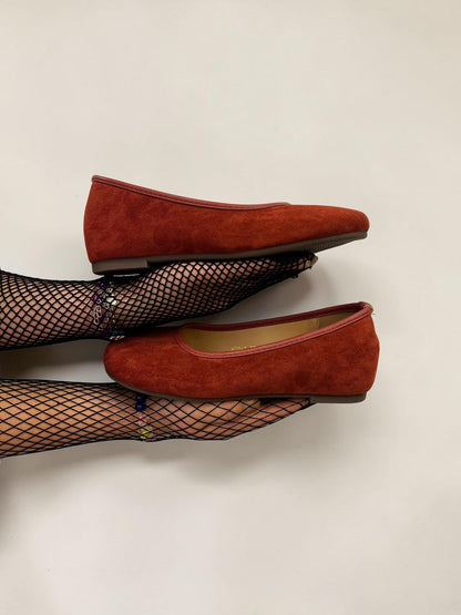 Classic Suede Ballet Flats