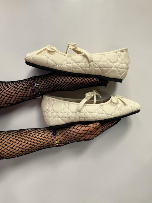 Quilted Ballet Flats