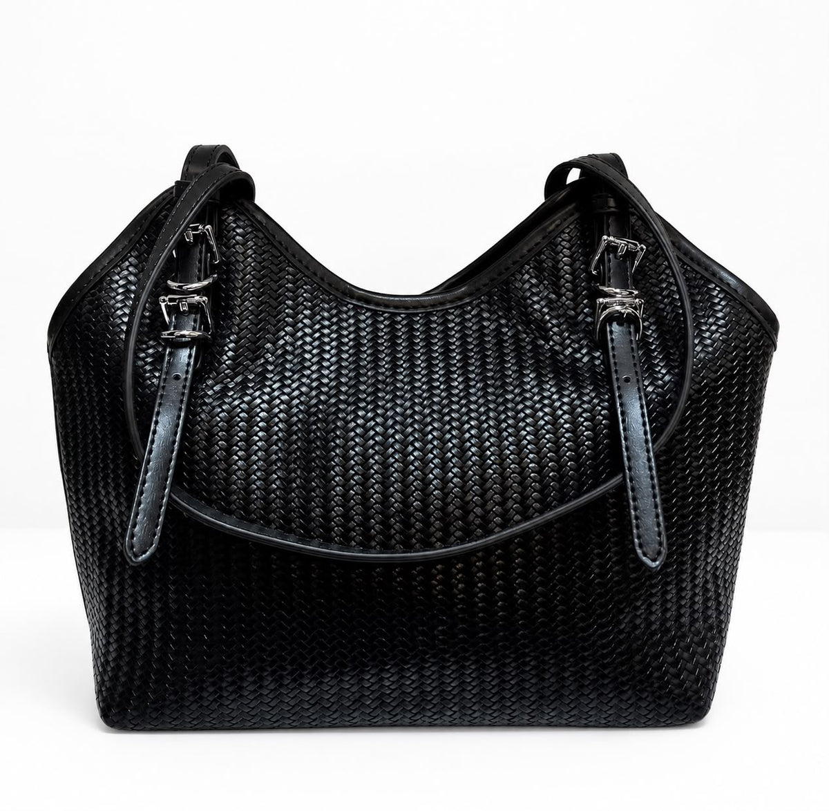 Woven Hobo Tote Bag