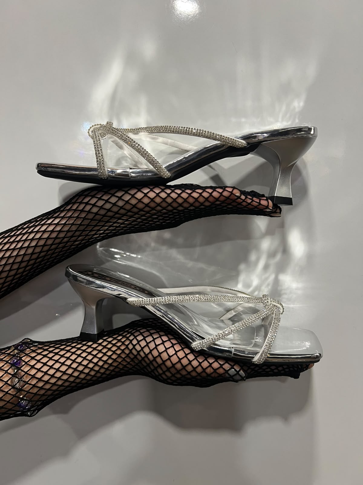 Crystal Luxe Heels