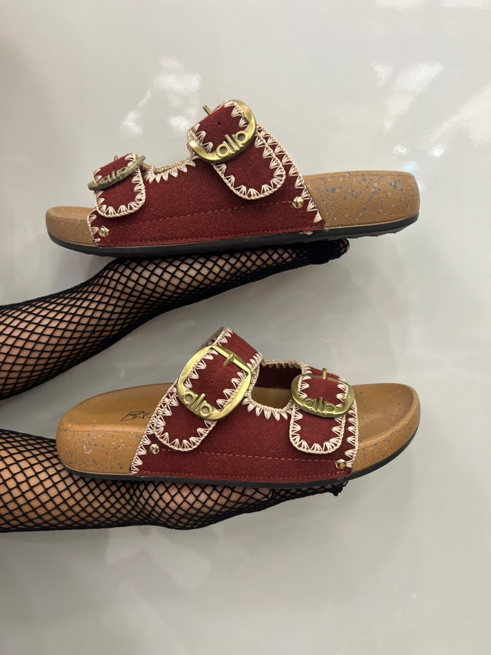 Double-Buckle Comfort Slides