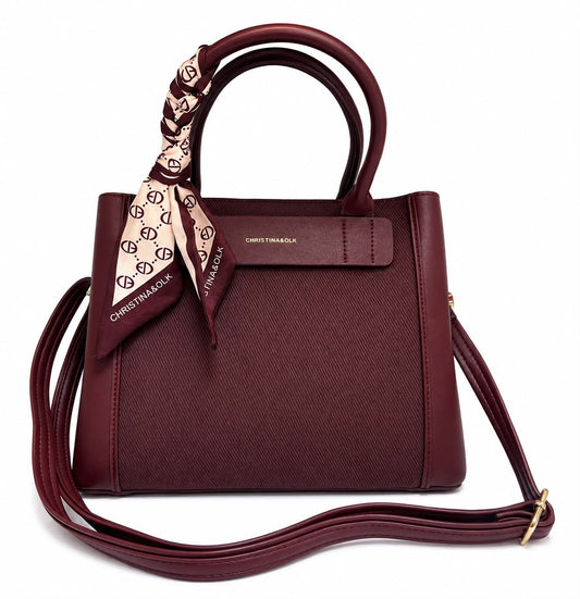 Scarf  Handle Tote Bag