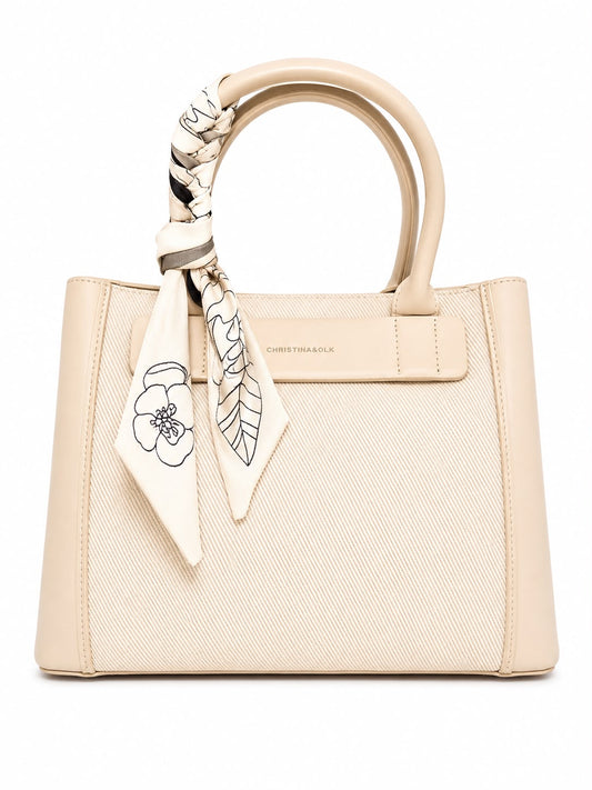 Scarf Accent Tote