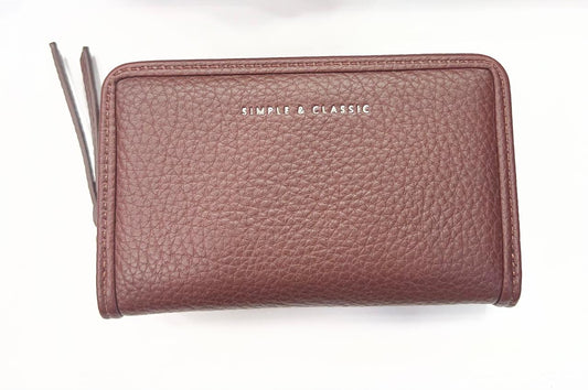 Pebble Zip Wallet