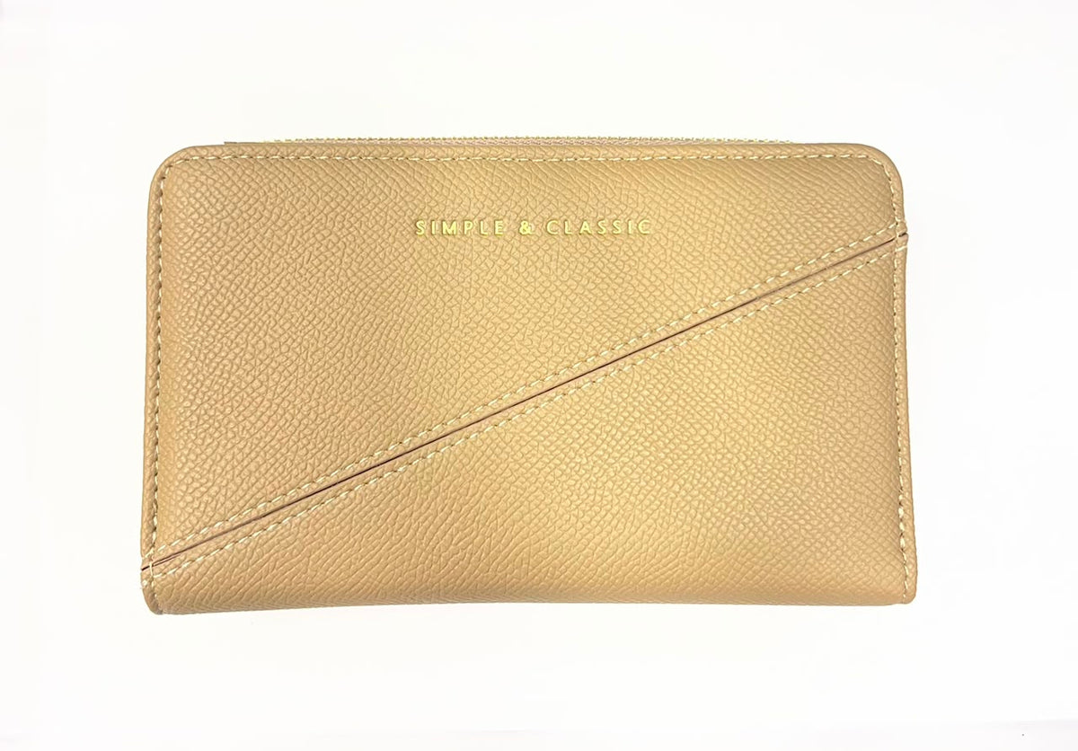 Emerald Edge Zip Wallet