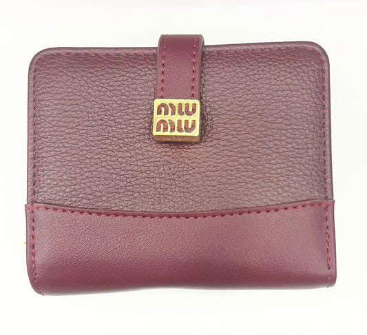 Leather Card Holder Wallet