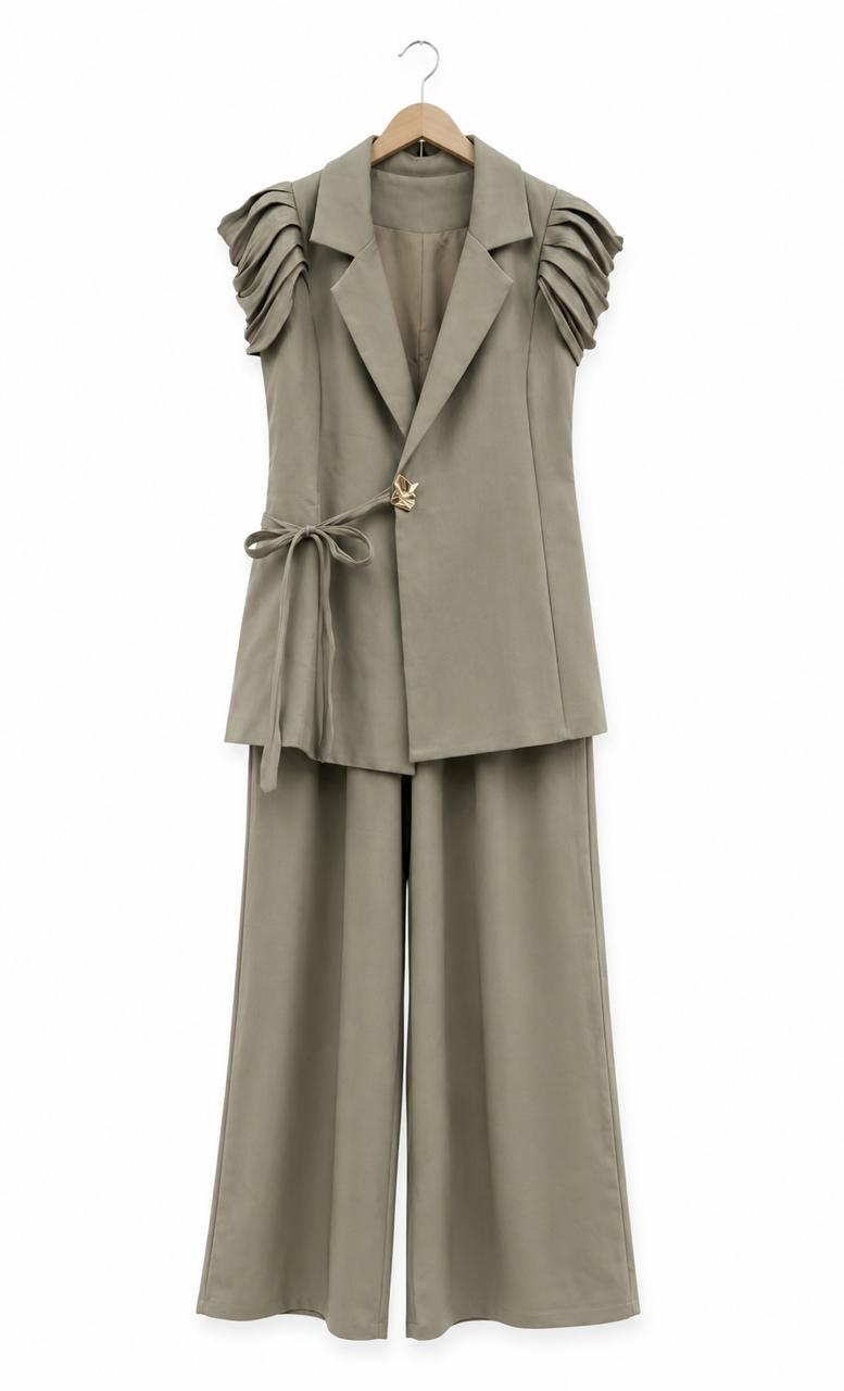 Elegance Two-Piece Pant Set