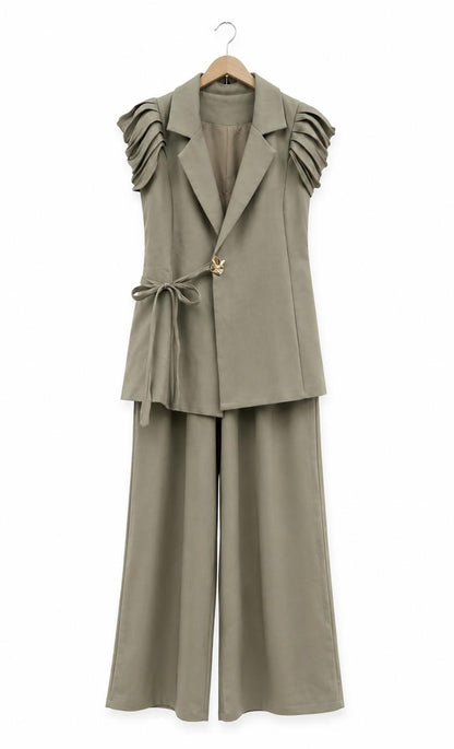Elegance Two-Piece Pant Set