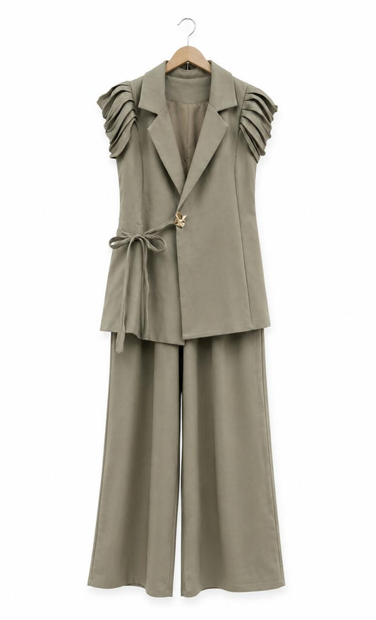 Elegance Two-Piece Pant Set