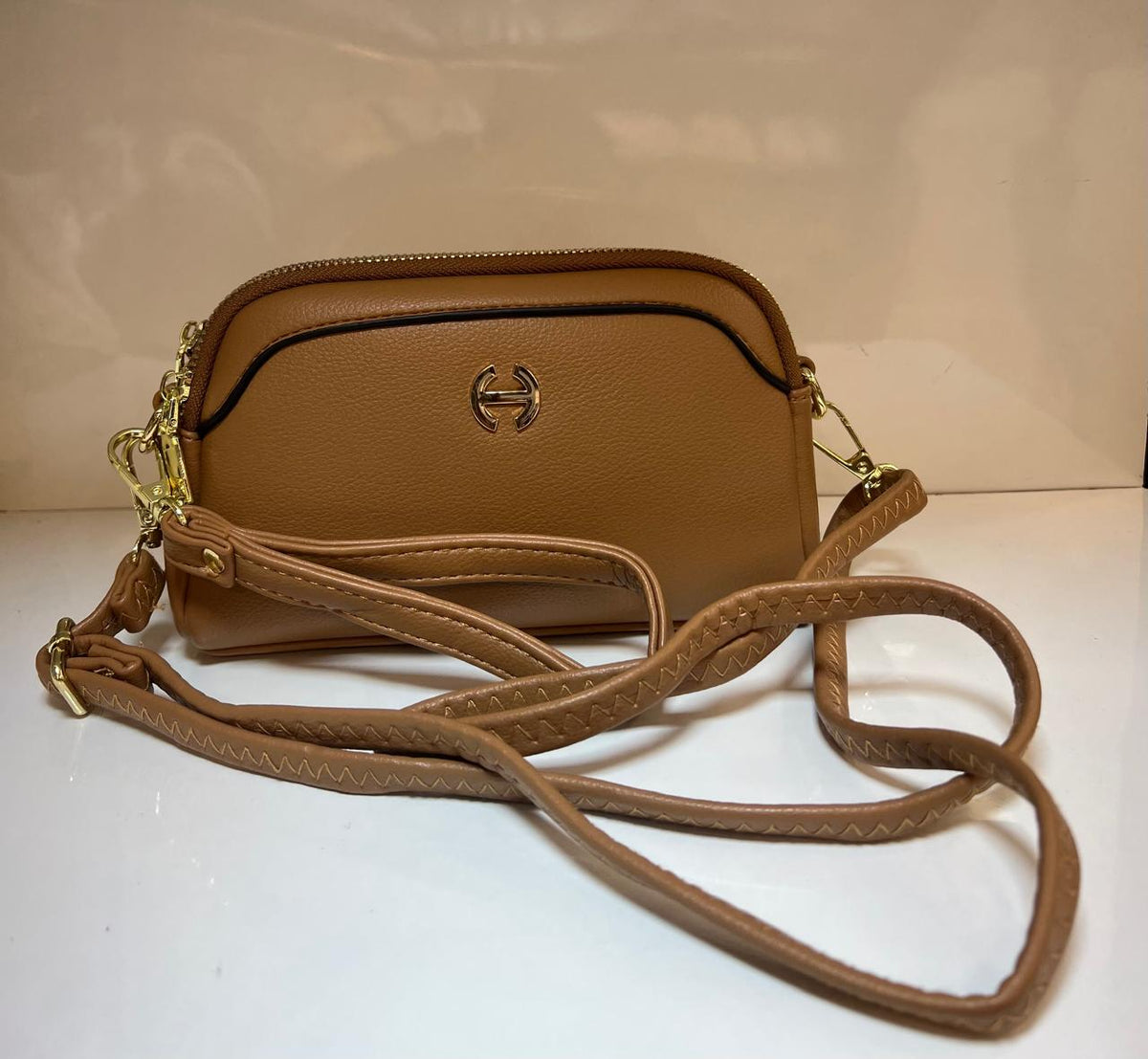Crossbody Wristlet Bag