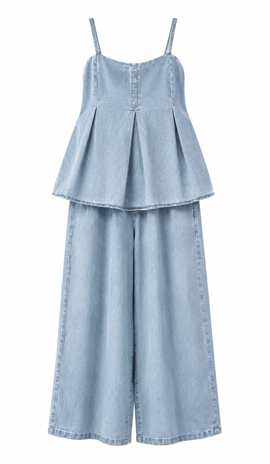 Spaghetti-Strap Tiered Set