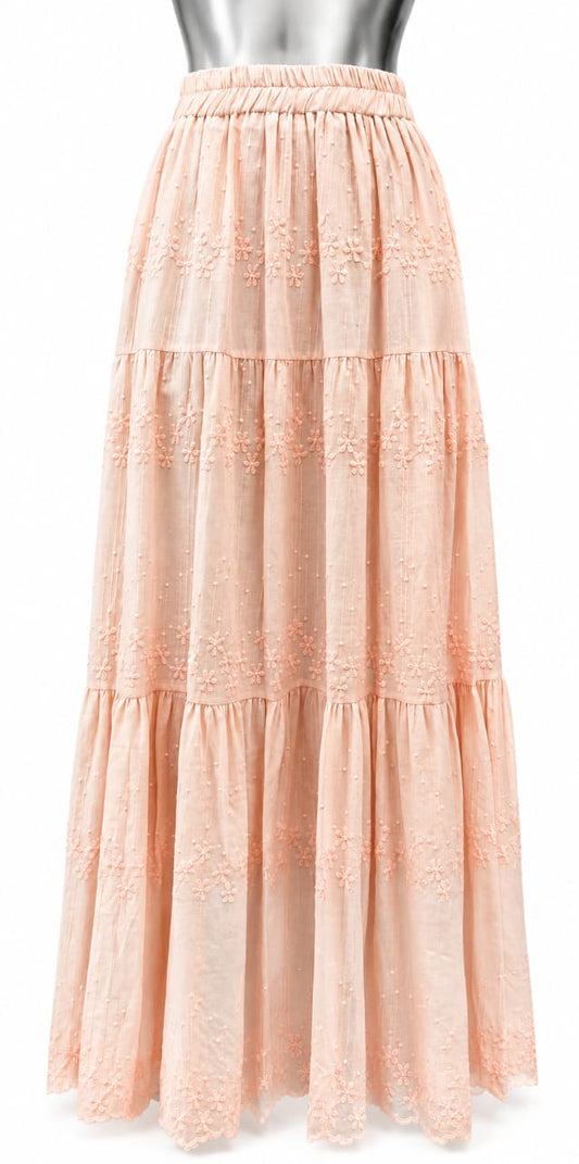 Tiered Maxi Skirt
