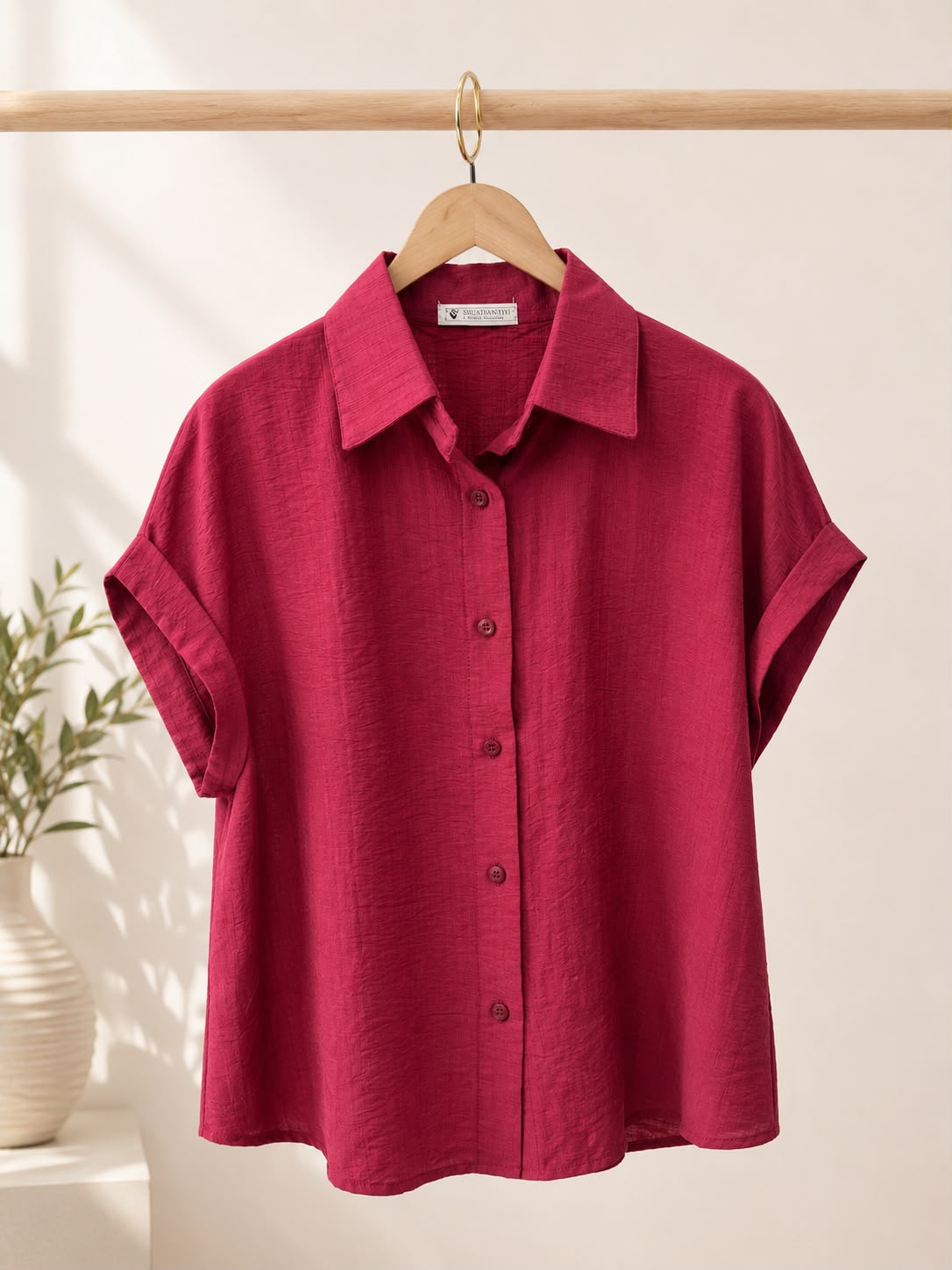 Roll-Sleeve Shirt