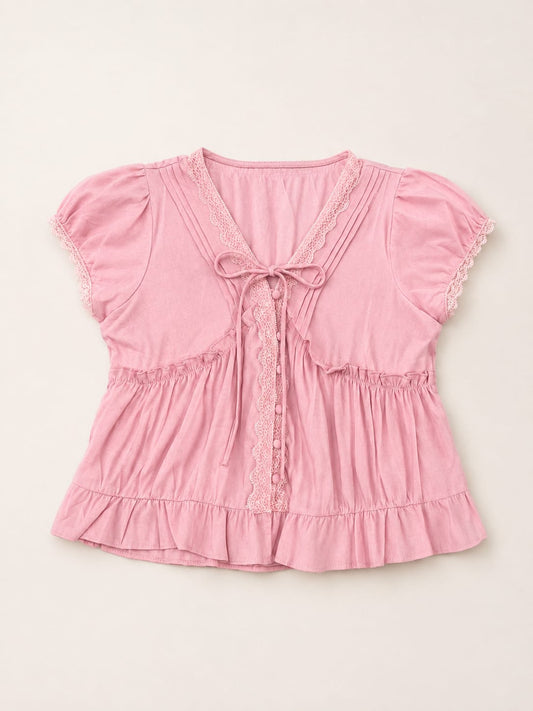 Charm Peplum Top