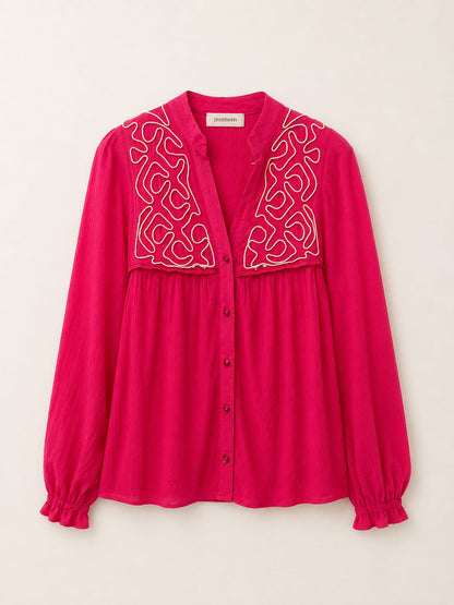 Embroidered Grace Top