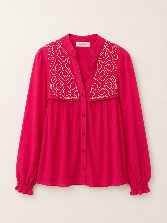 Embroidered Grace Top