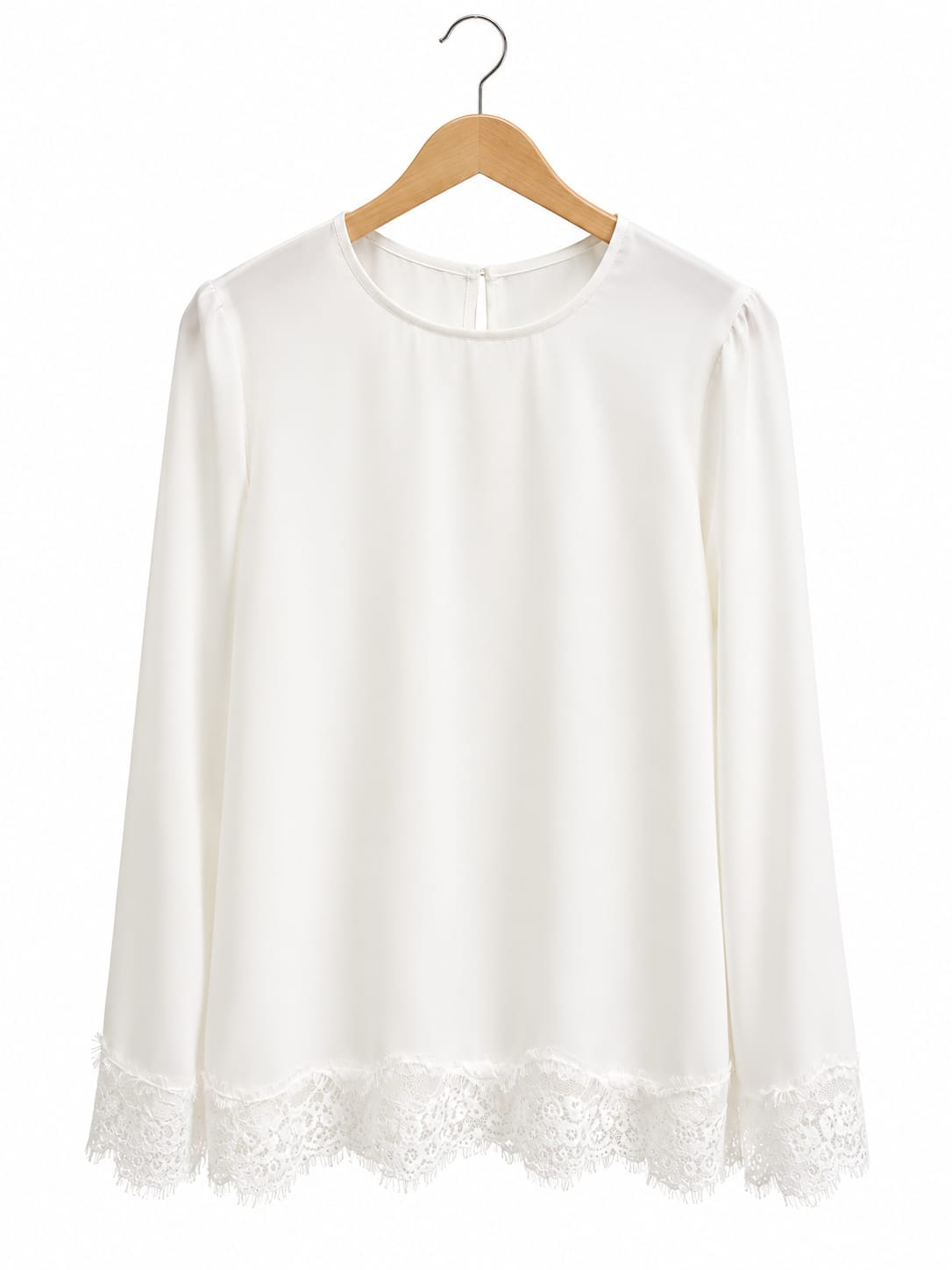Lace Hem Top