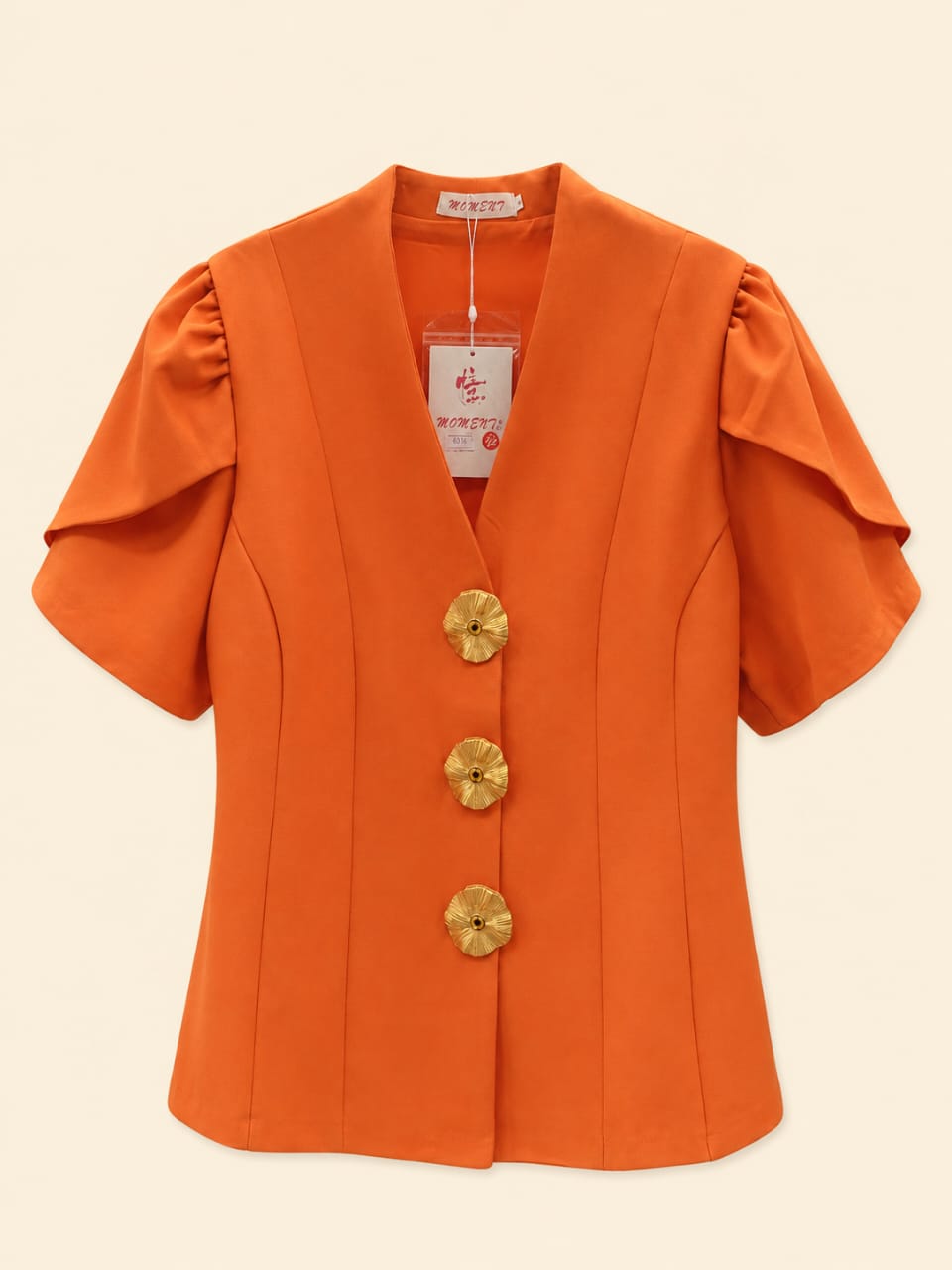 Blossom Button-Top