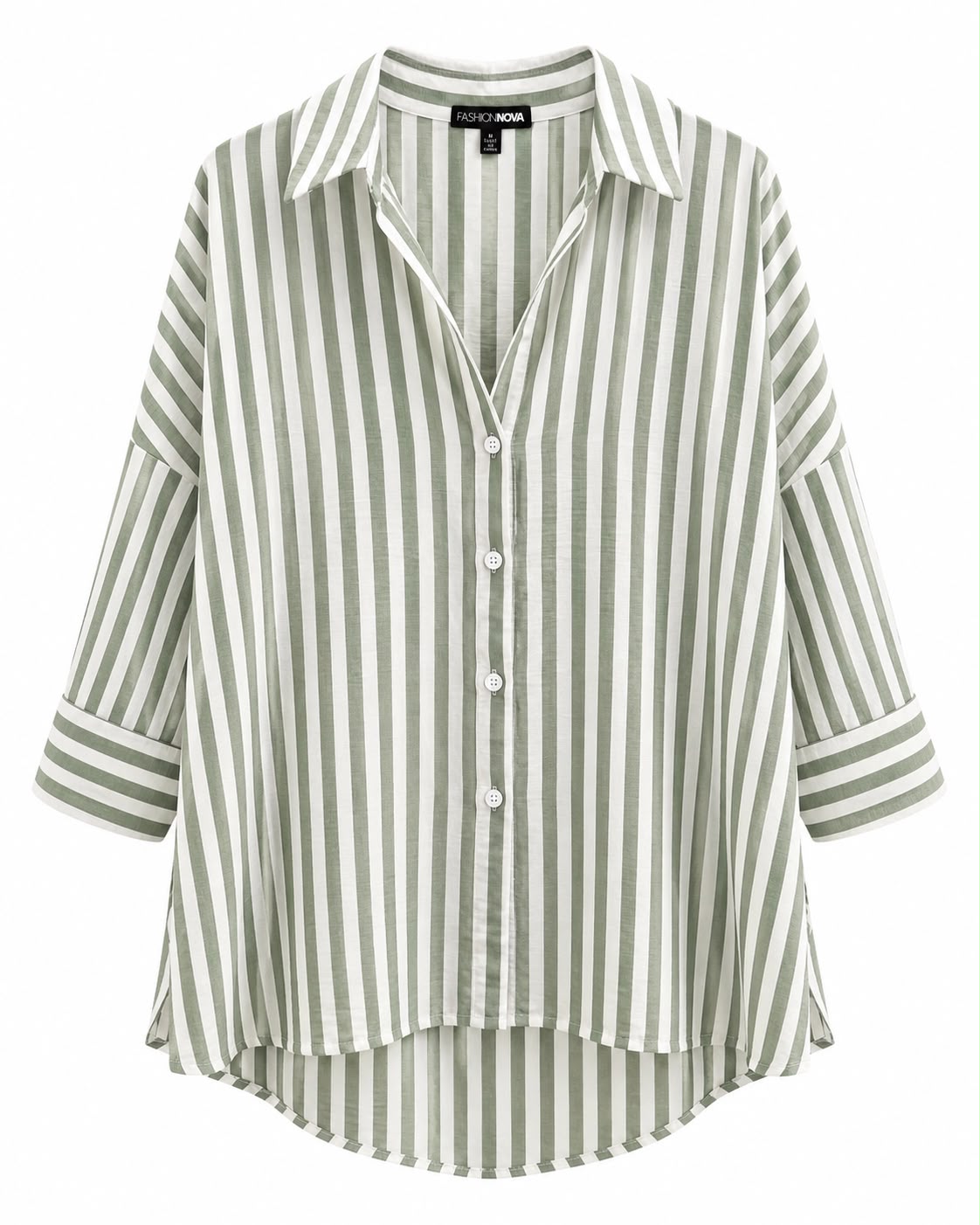 Stripe Collared Shirt