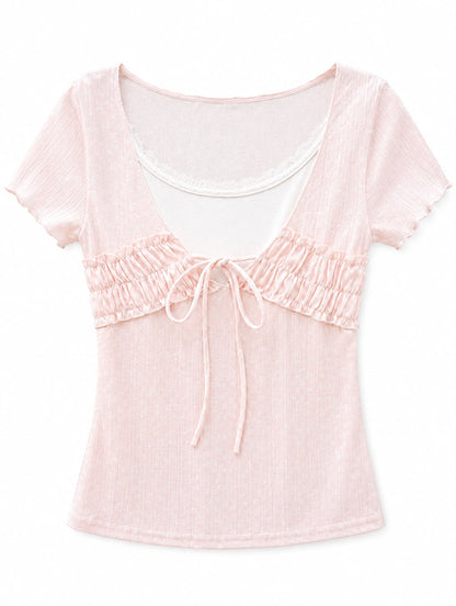 Tie-Front Top