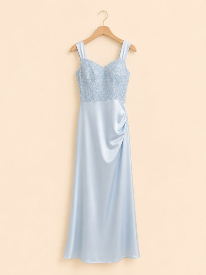 Satin Maxi Dress