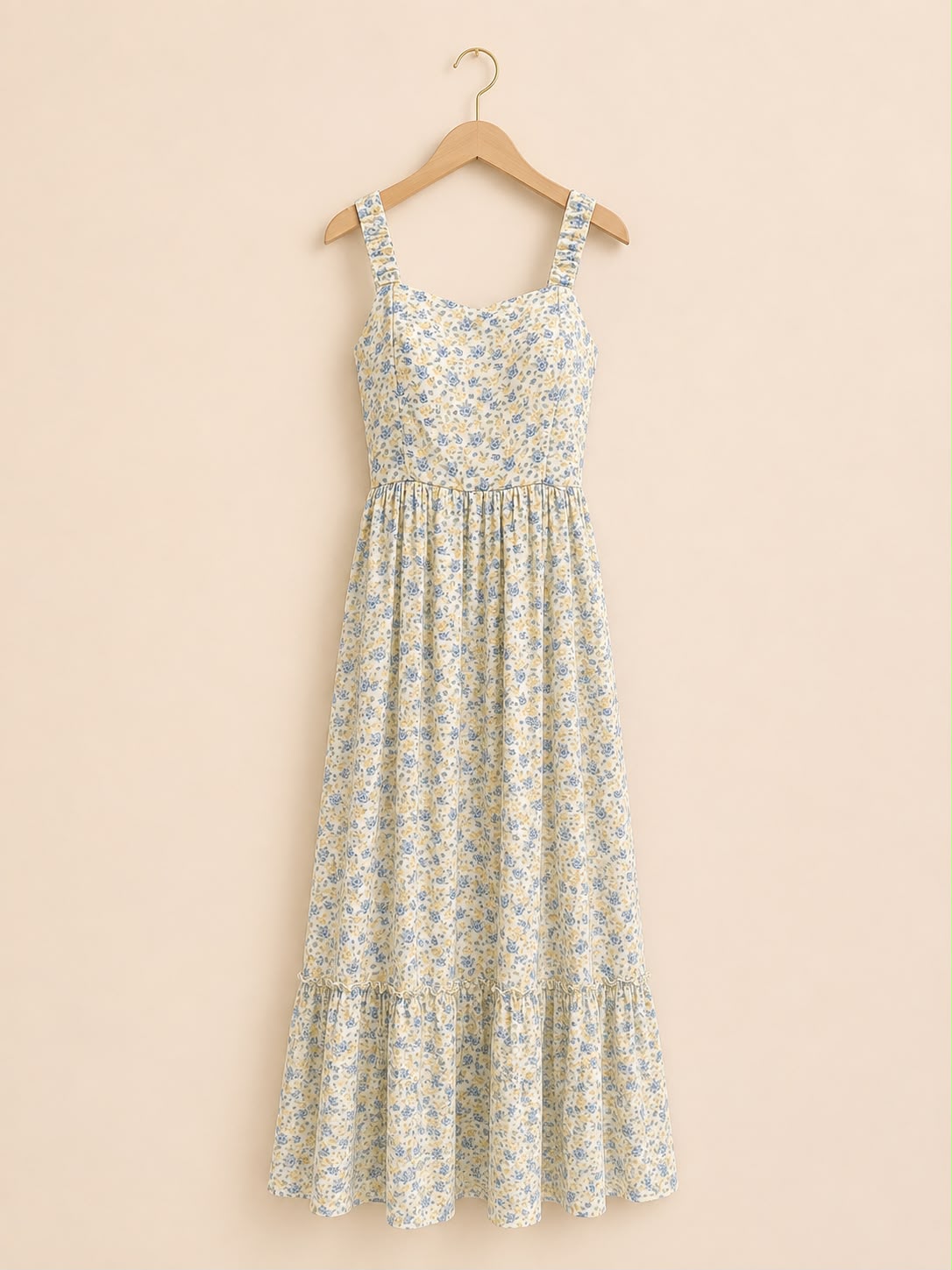 Floral Tiered Maxi Dress