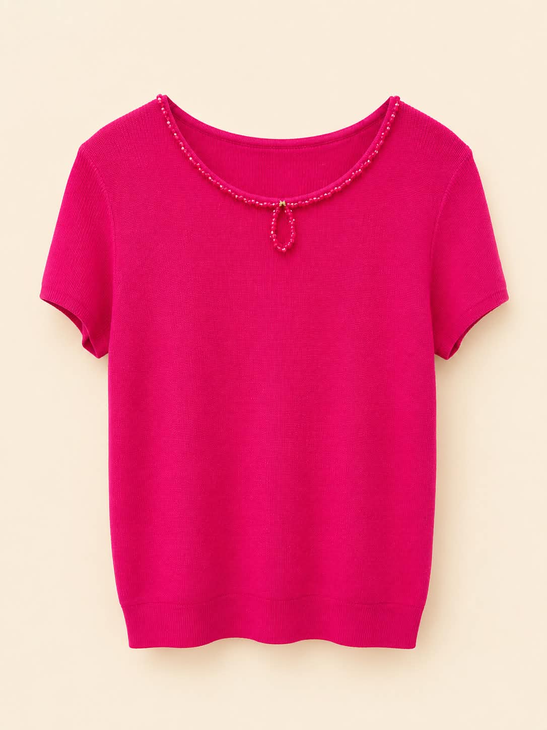 Trim Knit Top