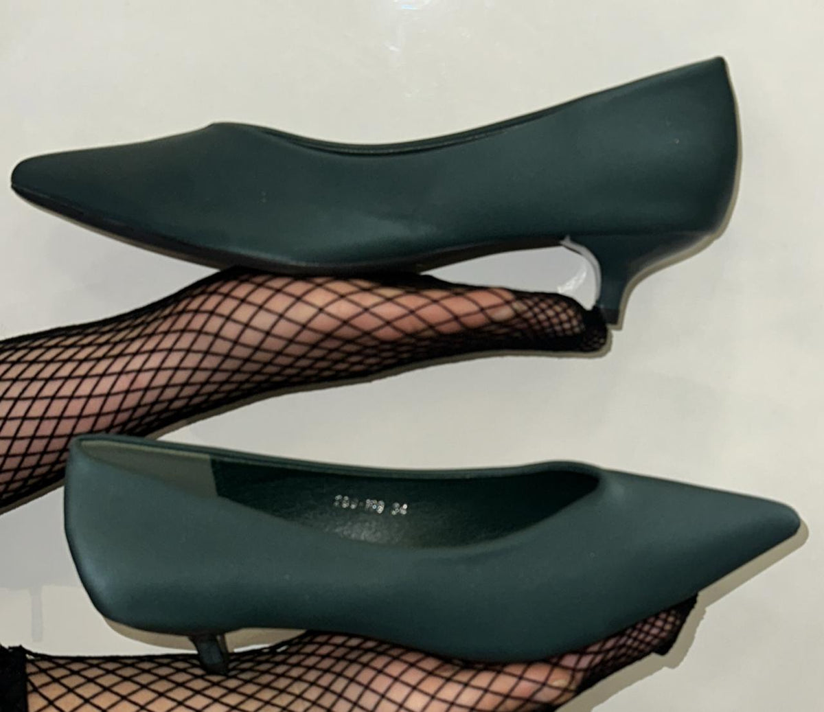 Kitten Heel Pointed Toe Pumps