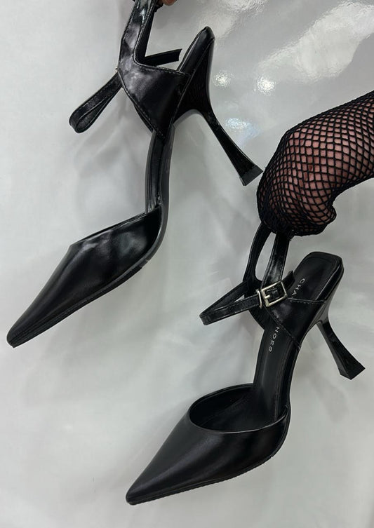 Slingback Shoes with Strap