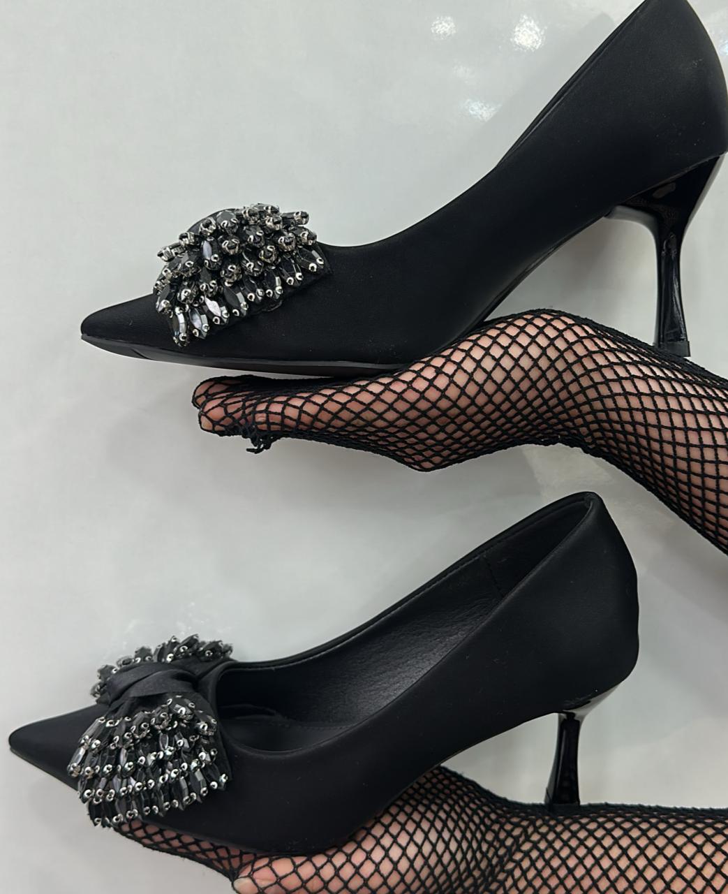 Sorento "Markree" Embellished Heel Pumps