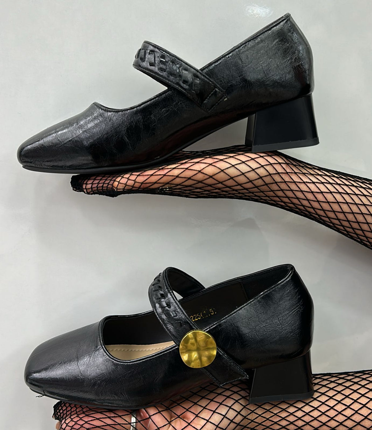 Mary Janes Block Heels