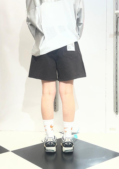 Dark coffee-brown Tailored Shorts
