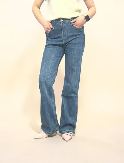 Straight Flare Jeans