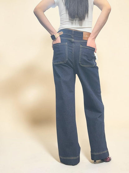 Wide Straight Leg Jeans