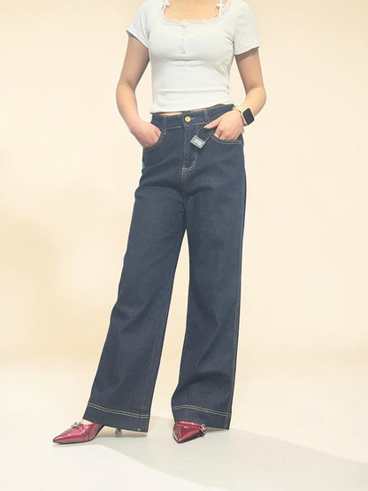 Wide Straight Leg Jeans