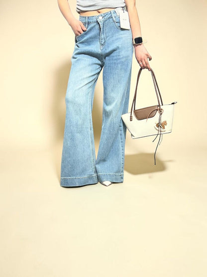 Flared Wide-leg jeans