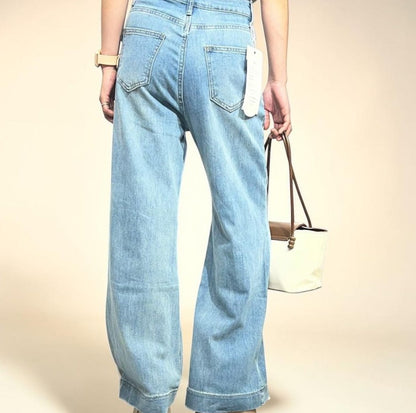 Flared Wide-leg jeans