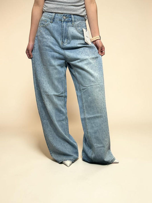Acid Wash Baggy Jeans