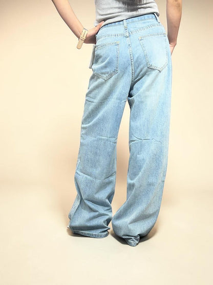 Acid Wash Baggy Jeans